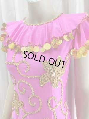 画像2: イスカンダラーニドレス(花柄装飾）ベール、フェイスカバー付き