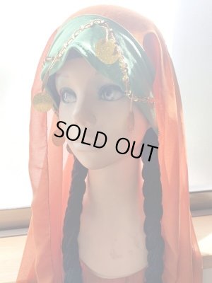 画像2: 40%OFF　ヌビアンドレス（ヘッドベール付き）