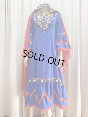 画像4: ヌビアンドレスセット（ヘッドベール、キルダーン、ピアス付き）