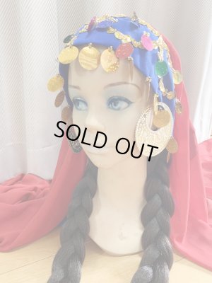 画像2: ヌビアンドレスセット（ヘッドベール、キルダーン、ピアス付き）