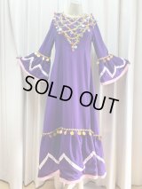 ヌビアンドレスセット（ヘッドベール、キルダーン、ピアス付き）