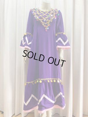 画像4: ヌビアンドレスセット（ヘッドベール、キルダーン、ピアス付き）