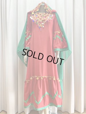 画像3: ヌビアンドレスセット（ヘッドベール、キルダーン、ピアス付き）