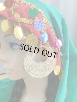 画像14: ヌビアンドレスセット（ヘッドベール、キルダーン、ピアス付き）