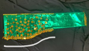 画像14: 衣装にプラス！フリンジ付きヒップスカーフ