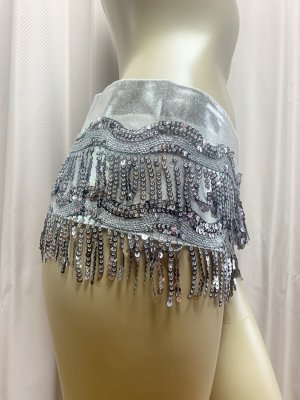 画像3: フリンジ付きヘッド＆ヒップスカーフ2点セット