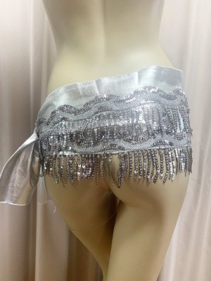 画像4: フリンジ付きヘッド＆ヒップスカーフ2点セット