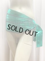 20％OFF　ボールチェーンフリンジ付きヒップスカーフ