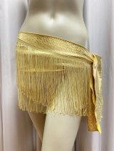 オリジナルフリンジ付きヒップスカーフ