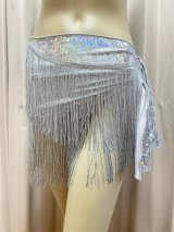 オリジナルフリンジ付きヒップスカーフ
