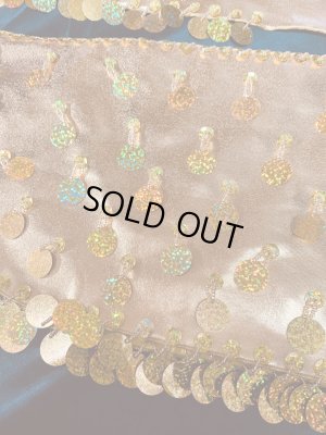 画像7: コインスパンコール付きヘッド＆ヒップスカーフ2点セット