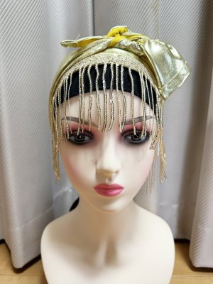 画像4: フリンジ付きヘッド＆ヒップスカーフセット