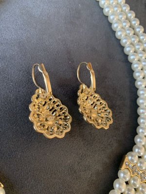 画像5: パールアクセサリー　ネックレス＆ピアス&ブレスセット