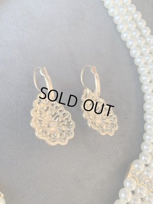 画像5: パールアクセサリー　ネックレス＆ピアス&ブレスセット