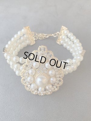 画像4: パールアクセサリー　ネックレス＆ピアス&ブレスセット