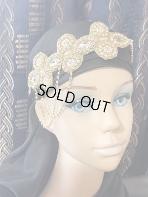 画像1: SALE 　アワーレム、オリエンタルラインストーンヘッドドレス
