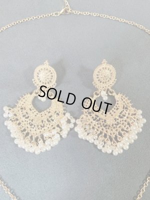 画像2: オールドスタイルネックレス＆ピアス（イヤリング）