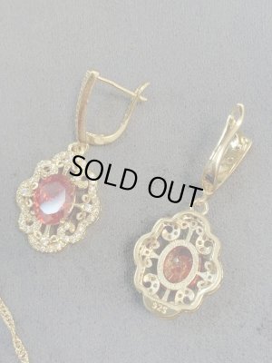 画像5: オリエンタルアクセサリー4点セット(グリーンorレッド）