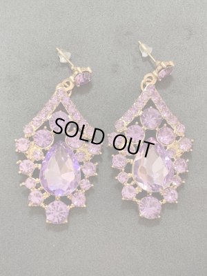 画像4: クリスタルネックレス＆ピアスセット