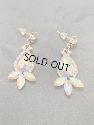 画像4: クリスタルネックレス＆ピアスセット