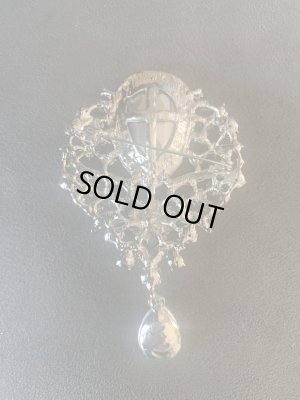 画像8: 単品郵送OK　クリスタルブローチ