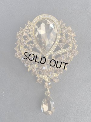 画像4: 単品郵送OK　クリスタルブローチ