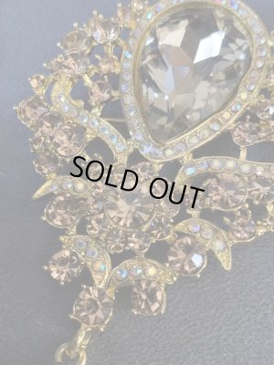 画像5: 単品郵送OK　クリスタルブローチ