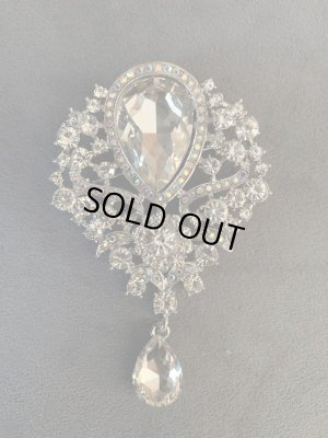 画像6: 単品郵送OK　クリスタルブローチ