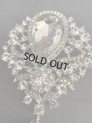 画像7: 単品郵送OK　クリスタルブローチ