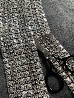 画像5: 衣装のカスタマイズに！装飾テープ（シルバー）1ｍ