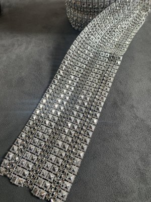 画像2: 衣装のカスタマイズに！装飾テープ（シルバー）1ｍ