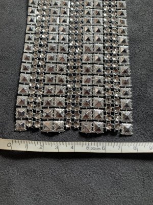 画像4: 衣装のカスタマイズに！装飾テープ（シルバー）1ｍ