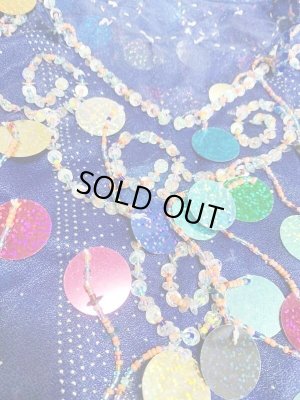 画像7: 総スパンコールガラベーヤ（ガワージー、サイーディ）