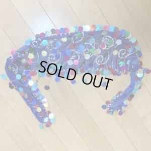 画像8: 総スパンコールガラベーヤ（ガワージー、サイーディ）