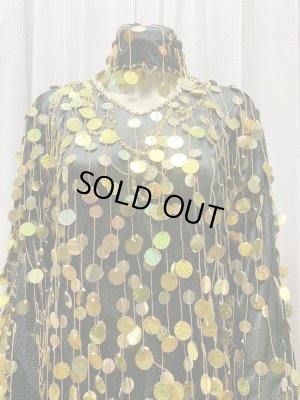 画像2: 総スパンコールガラベーヤ（ガワージー、サイーディ）