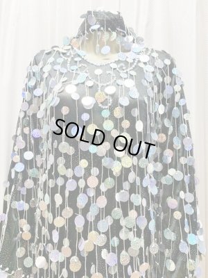 画像2: 総スパンコールガラベーヤ（ガワージー、サイーディ）