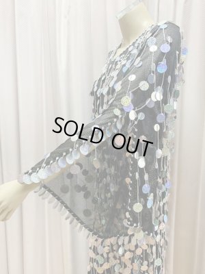 画像3: 総スパンコールガラベーヤ（ガワージー、サイーディ）