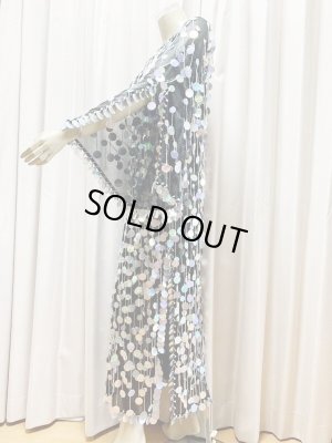 画像4: 総スパンコールガラベーヤ（ガワージー、サイーディ）