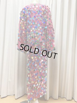 画像6: 総スパンコールガラベーヤ（ガワージー、サイーディ）