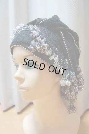 画像7: ヒップスカーフ付き総スパンコールガラベーヤ（ガワージー、シャマダン）