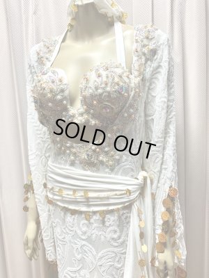 画像2: Hanine特注ブラカップ付きサイーディドレス(5点セット）