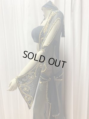 画像5: Hanine特注パワーネット生地サイーディドレス