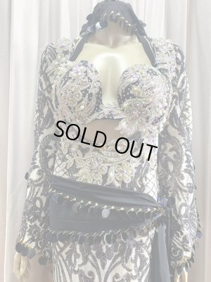 画像2: Hanine特注ブラカップ付きサイーディドレス(5点セット）