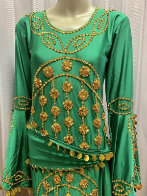 画像5: サイーディ、ガワージードレス(ヘッドベール、ヒップスカーフ付き）