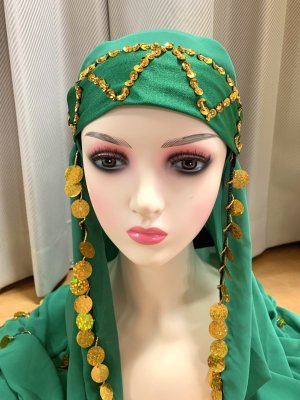 画像8: サイーディ、ガワージードレス(ヘッドベール、ヒップスカーフ付き）