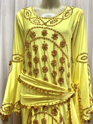 画像4: サイーディ、ガワージードレス(ヘッドベール、ヒップスカーフ付き）