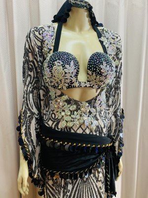 画像3: Hanine特注ブラカップ付きサイーディドレス(5点セット）