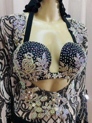 画像2: Hanine特注ブラカップ付きサイーディドレス(5点セット）