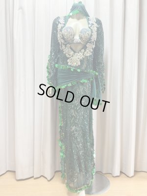 画像1: Hanine特注ブラカップ付きサイーディドレス(5点セット）