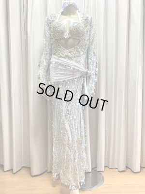 画像1: Hanine特注ブラカップ付きサイーディドレス(5点セット）